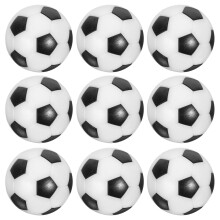 36Stk Mini Tischfußball Kugeln Kunststoff Ersatzbälle