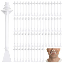 100 Pcs Nose Wax Sticks for Painless Nose Hair Removal, DualEnded Design for Men and Women