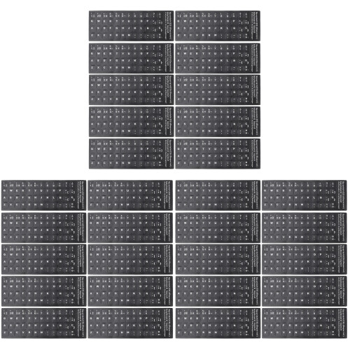 Spanische Keyboard Sticker Einzeln Aufkleben 2