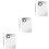 6Sets Board Set Silber Für Foundation Lippenstift Nagelkunst 5