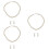 3Sets Traumhaftes Perlen-Set Weiß Schmuck Halskette Ohrringe 7