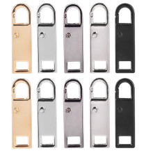 30Stk Zipper Pull Tab Metall Zubehör Bunt Für Rucksack Koffer DIY