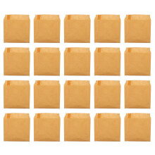 50 Pcs Greaseproof Paper Bags Food Packaging Chicken Wing Wrapping