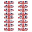 16Pcs Uk Flag Pattern Paper Plates Cake Decorative Party Plates 5