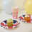 16Pcs Uk Flag Pattern Paper Plates Cake Decorative Party Plates 6
