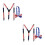 2Sets Fliege Mit Us-Flaggenclip, Ideales Partyaccessoire 8