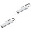 2Stk USB Hub Adapter Multifunktion Grau 6in1 Mit 87W Schnellladung 3
