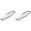 2Stk USB Hub Adapter Multifunktion Grau 6in1 Mit 87W Schnellladung 2