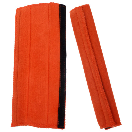 8Pcs Red Washable Hard Hat Sweatbands Comfortable Cotton Liners 2