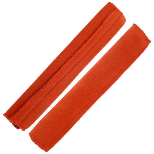 8Pcs Red Washable Hard Hat Sweatbands Comfortable Cotton Liners 1