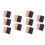 60Pièces Enveloppes Adorables Kraft Design Retro 2