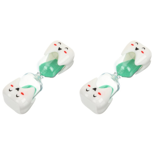 2Pcs Kids Toothbrush Timer Sand Hourglass Creative Gift 1