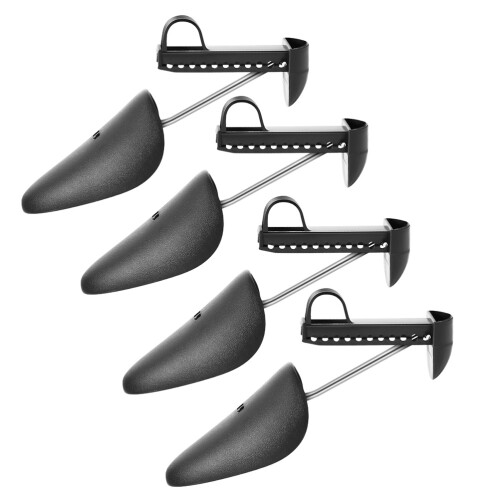 8Paare Schuhformer Schuhspanner Verstellbar Leder Schuhdehner