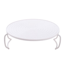 2Pcs Microwave Shelf Food Heating Rack Folding Steaming Tray