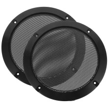 10 Pcs Waffle Speaker Mesh Cover For 6.5 Inch Car Audio Cabinets