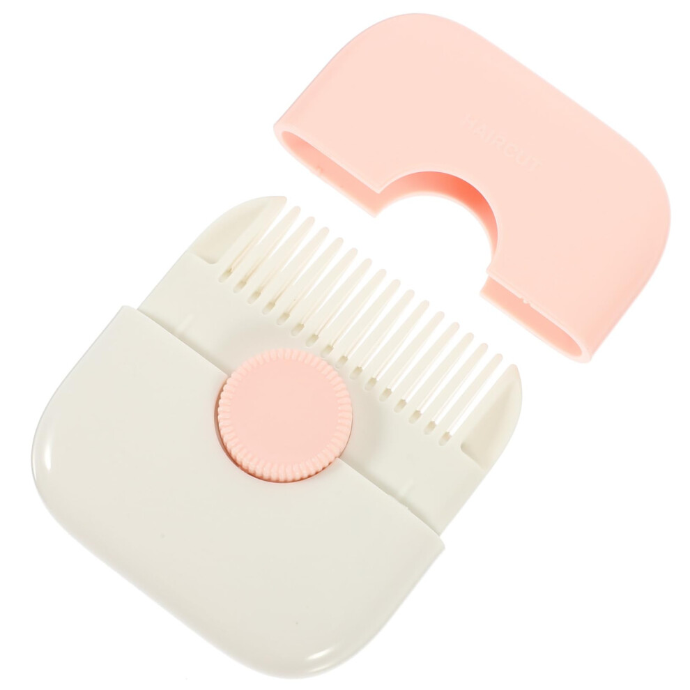 Unisex Razor Comb For Precise Fringe Shaping And Versatile Hair Thinning With Protected Blade Grip