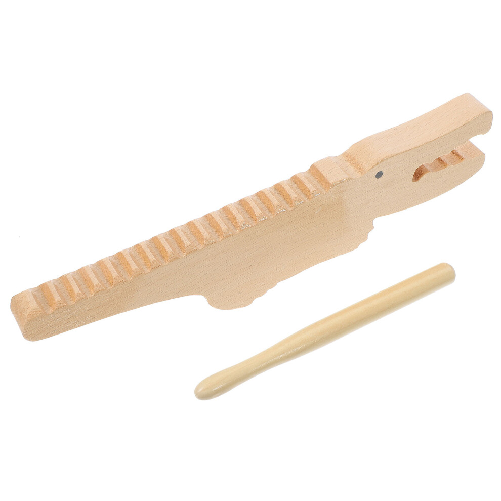 Photos - Musical Toy One Set Of Wooden Guiro Crocodile Alligator Percussion Instrument
