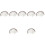 84 Pcs Natural Eyebrow Stickers Fake Eyebrow Paste 6