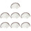 84 Pcs Natural Eyebrow Stickers Fake Eyebrow Paste 9
