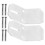 1Ensemble Fixation Urinoir Inox Compacte Durable Design 1