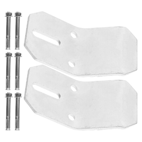 1Ensemble Fixation Urinoir Inox Compacte Durable Design