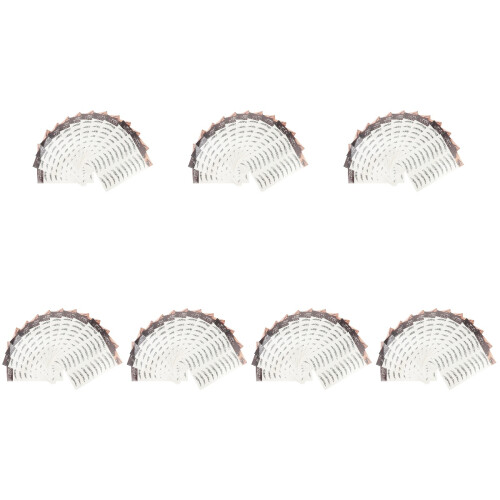 84 Pcs Natural Eyebrow Stickers Fake Eyebrow Paste 2