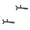 2Pcs High-Efficiency Arrow Tool Lightweight DIY Archery Black 6