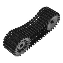 3 Sets Diy Robot Crawler Tank Tracks With Gear Kit For Rc Tank Repair