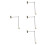 4Pièces Feu Signal Miniature Métal ABS Pour Décor Mini 10
