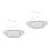 2 Sets Multi-Functional Butter Serving Plate Dessert Plate 8