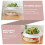 2Pcs Microwave Shelf Food Heating Rack Folding Steaming Tray 9