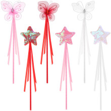 18Stk Feenstäbe Kinder Schmetterlinge Stern Party Requisiten