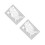 2Pcs American Map Design Wall Stencil Paint Spraying Tool 8