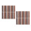 60Pièces Planches Sol En Bois Décor Mini Maison Accessoires Variés 7