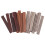 60Pièces Planches Sol En Bois Décor Mini Maison Accessoires Variés 2
