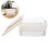 White Plastic Glass Cup Organizer Rack for Home and Bar 9
