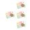 4Pcs Disappearing Silk Fake Thumb Tip Magic Trick Prop 7
