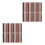60Pièces Planches Sol En Bois Décor Mini Maison Accessoires Variés 8