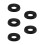 5Pcs Multi-Function Motorcycle Support Pad Protection Ring 5