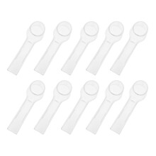 12Stk Zahnbürsten Schutzkappen Transparent Für &