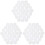 90 Pcs Plastic Backgammon Pieces Board Game Accessory 2