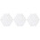 90 Pcs Plastic Backgammon Pieces Board Game Accessory 4