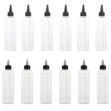 12St Haarverf Squeeze Bottles Van Duurzaam Pet Voor Precieze Dosering