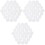 90 Pcs Plastic Backgammon Pieces Board Game Accessory 3