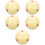 5Pcs Resin Billiard Balls Reusable Wear-Resistant Pool Training Set 8