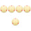 5Pcs Resin Billiard Balls Reusable Wear-Resistant Pool Training Set 6