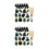 2Ensembles À Gratter Noir Kit Enfants Fête Pâques 9