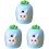 3Pcs Handheld Pencil Sharpener For Students Portable Carrot Shaped 4