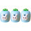 3Pcs Handheld Pencil Sharpener For Students Portable Carrot Shaped 6