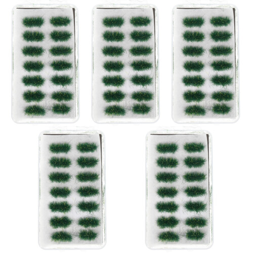 Simulated Grass Tuft For Model Building Plastic Static Grass Cluster For Table Decor For Landscape Diy 2